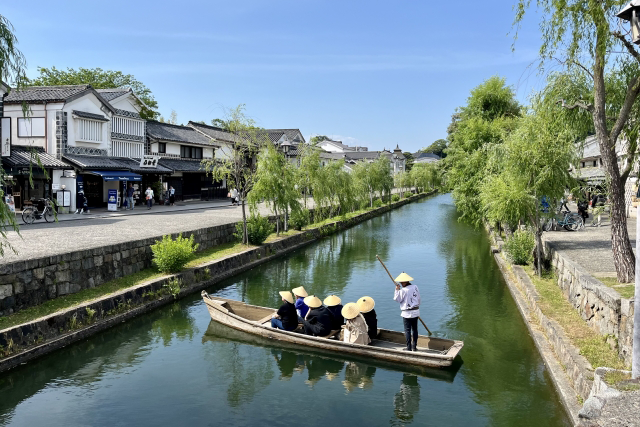 倉敷美観地区と瀬戸大橋塔頂日帰りツアー